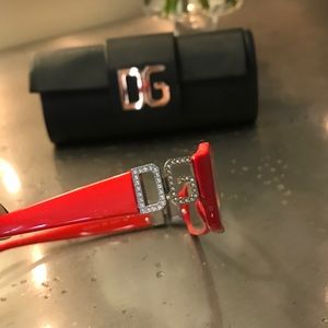 Sassy Red Dolce & Gabbana reading glasses